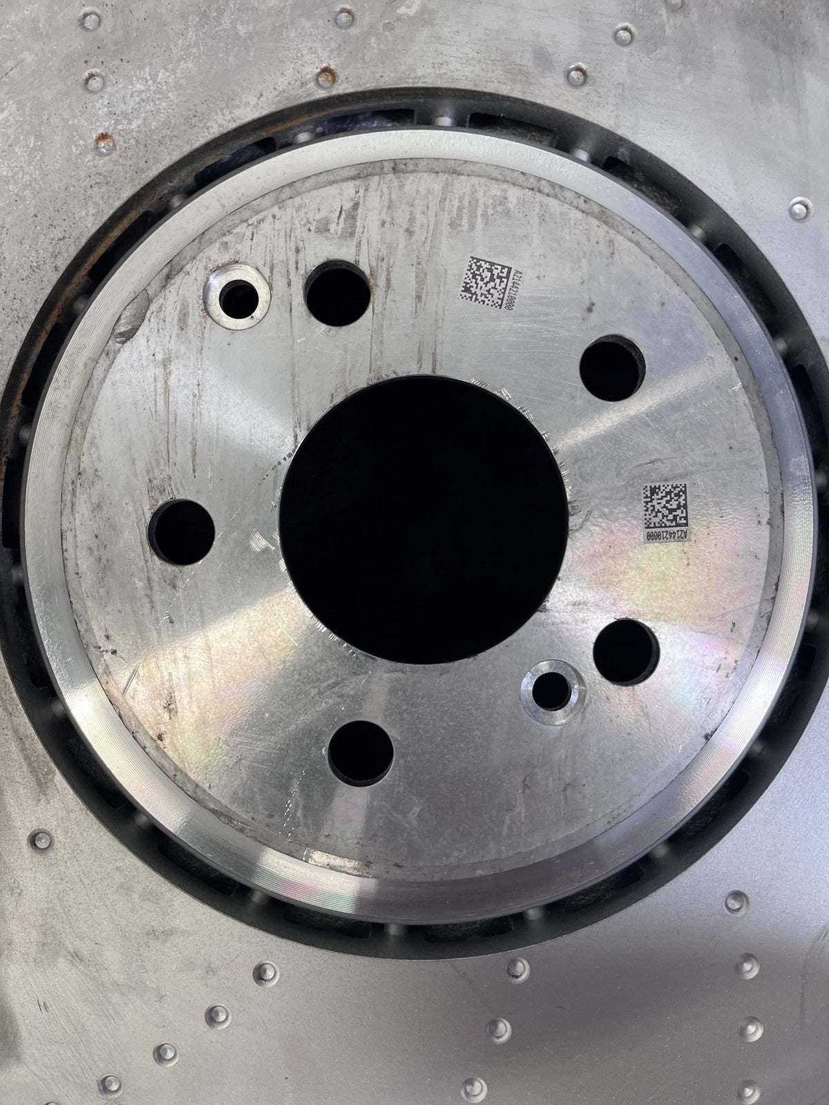 2022-2025 Mercedes-Benz Sl AMG Front Brake Rotors Pair OEM A2144210000 - eBay image 6