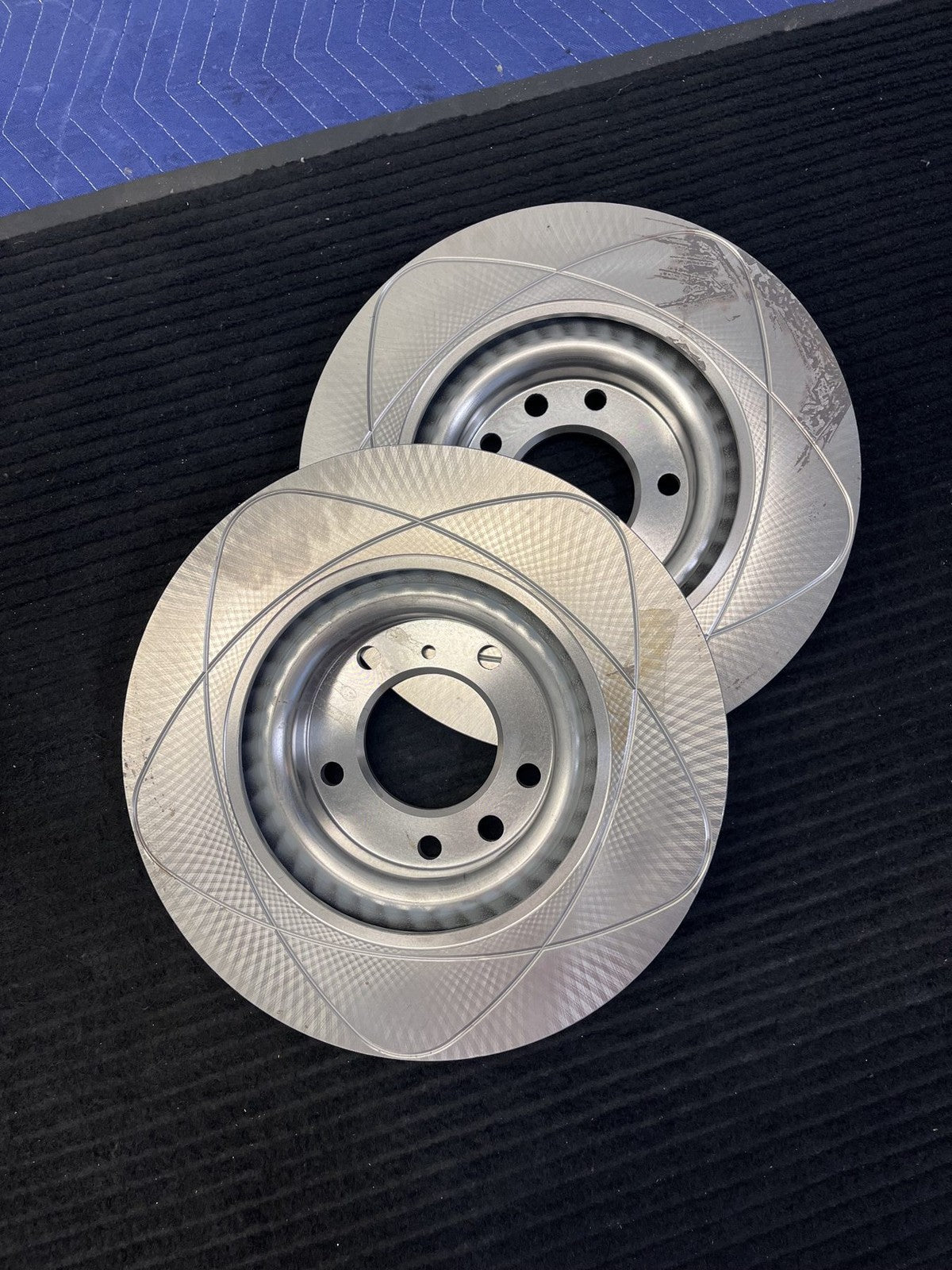 2005-2011 Mercedes-Benz G55 AMG Front Slotted Brake Rotors Pair OEM A4634210412 - eBay image 3