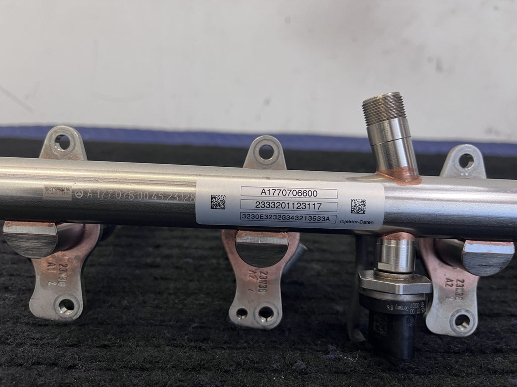 2018-2021 Mercedes-Benz AMG E63 GLC63 G63 GT63 Fuel Rail 4 Injectors A1770706600 - eBay image 2