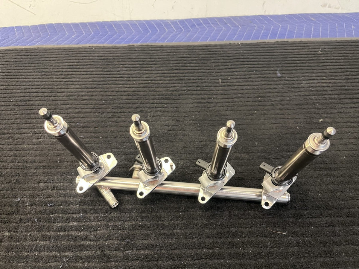 2019-2023 Mercedes-Benz C300 GLC300 E350 Fuel Rail 4 Injectors OEM A2640701000 - eBay image 6