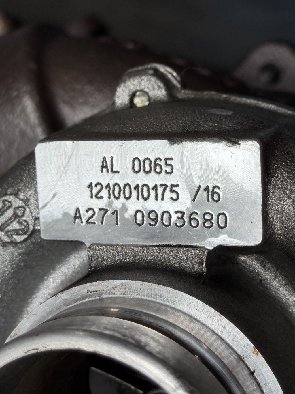 2012-2015Mercedes W204 C250 SLK250M271 1.8L Turbocharger Turbine OEM A2710903680 - eBay image 9