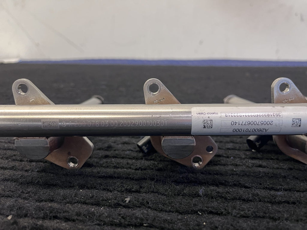2019-2023 Mercedes-Benz C300 GLC300 E350 Fuel Rail 4 Injectors OEM A2640701000 - eBay image 4
