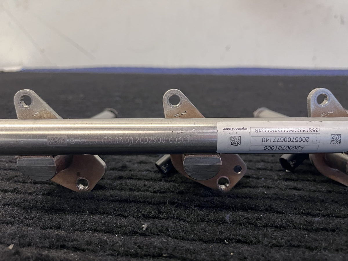 2019-2023 Mercedes-Benz C300 GLC300 E350 Fuel Rail 4 Injectors OEM A2640701000 - eBay image 4