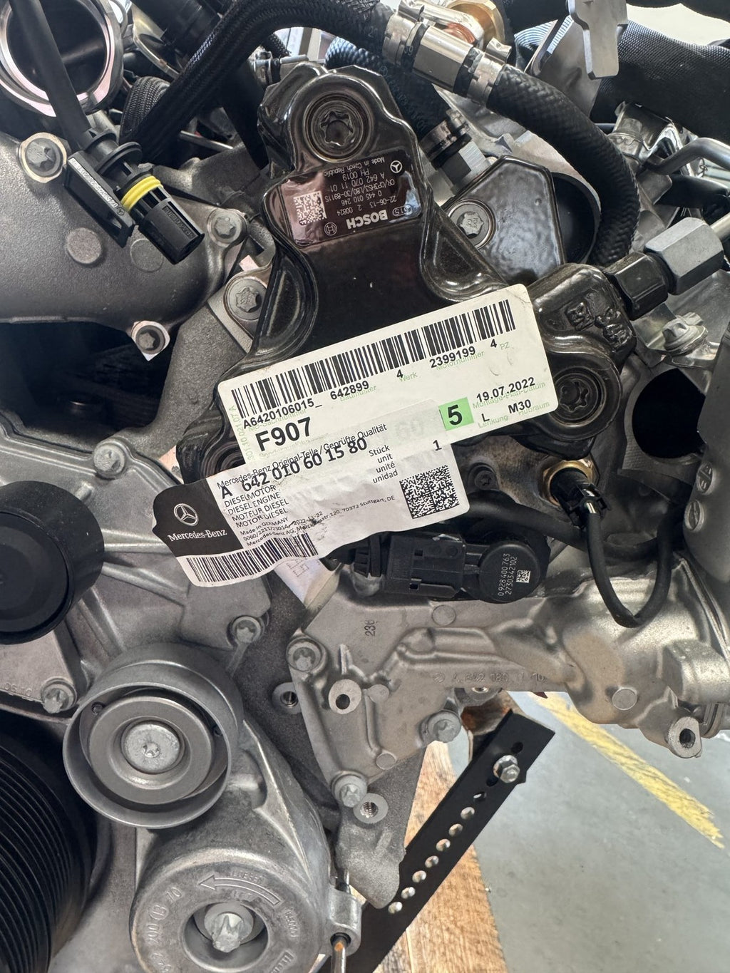 2019-2023 Mercedes-Benz Sprinter 2500 3500 3.0 Diesel Engine OEM A642010601580 - eBay image 7