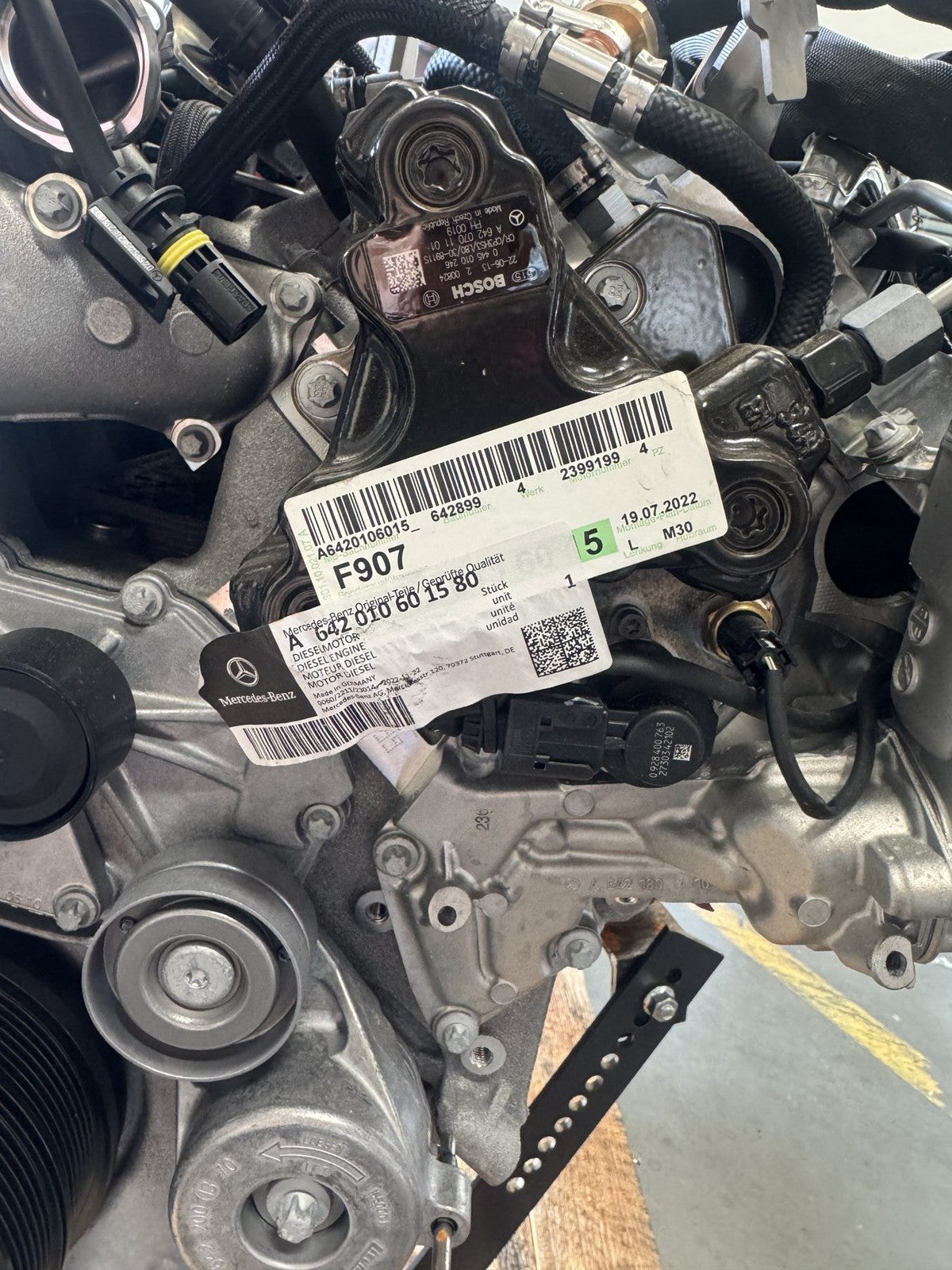 2019-2023 Mercedes-Benz Sprinter 2500 3500 3.0 Diesel Engine OEM A642010601580 - eBay image 7