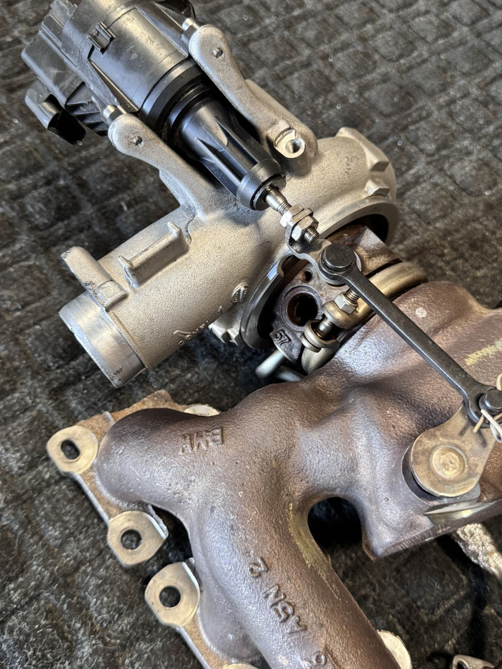 2011-2016 BMW 535i 640i X5 X6 N55 3.0L Turbocharger Actuator OEM 11657850278 - eBay image 4