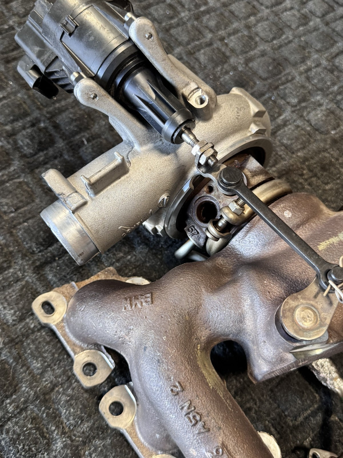 2011-2016 BMW 535i 640i X5 X6 N55 3.0L Turbocharger Actuator OEM 11657850278 - eBay image 4