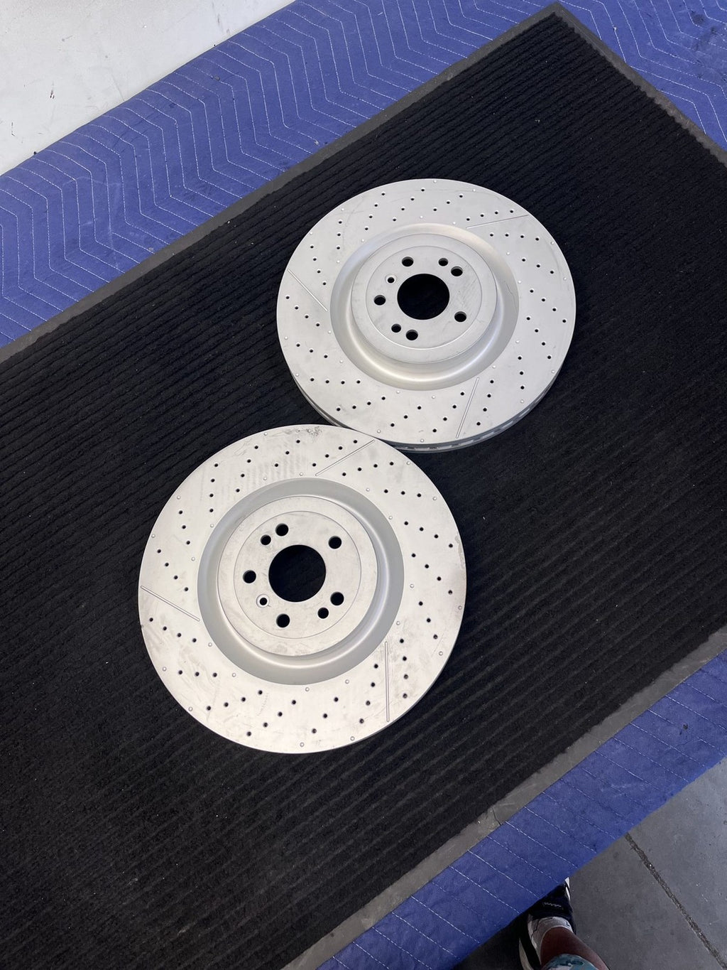 2012-2019 Mercedes-Benz ML63 GL63 GLE63 GLS63 AMG Front Rotors Pair OEM A1664210512 - eBay image 5