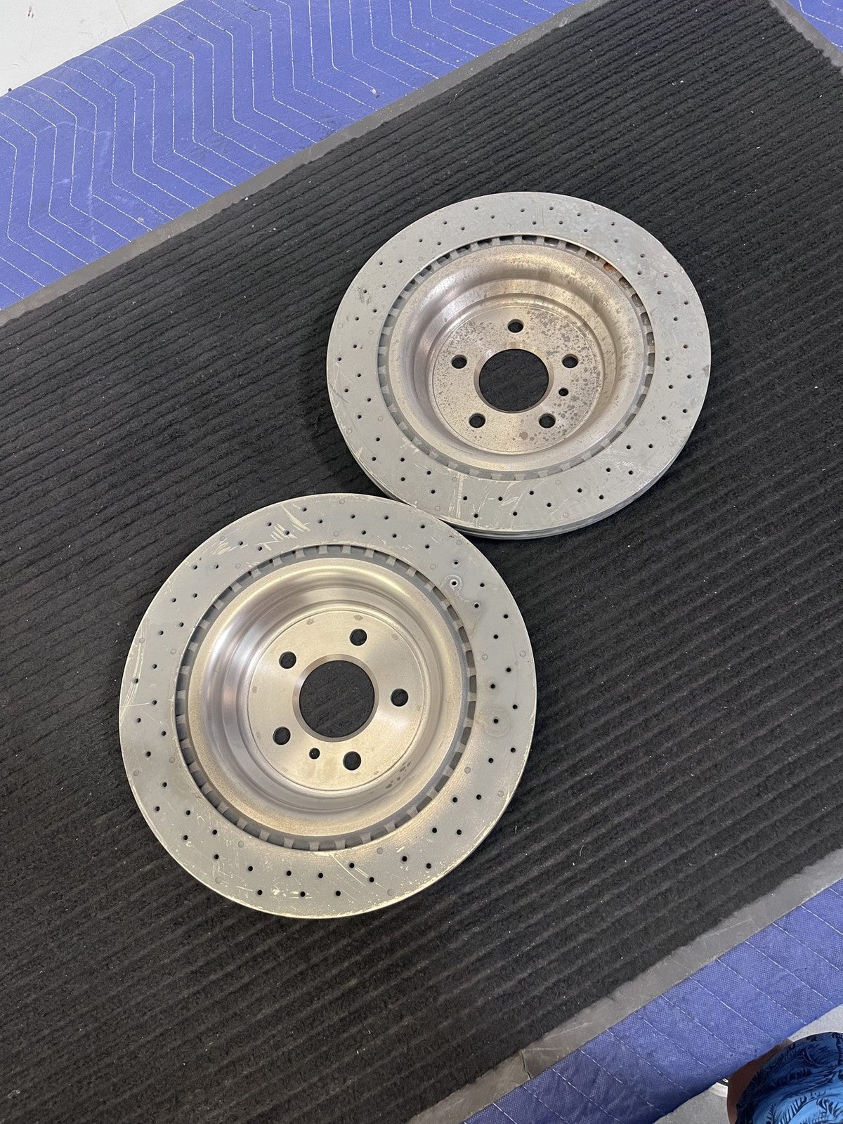 2013-2014 Mercedes-Benz GL350 GL450 2013 GL550 ML350 Rear Rotor Pair OEM A1664230312 - eBay image 4
