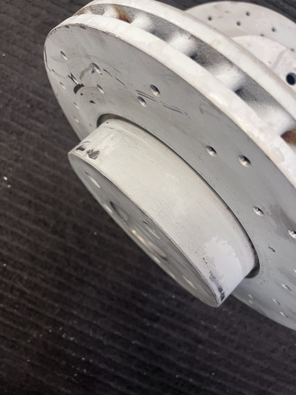 2008-2015 Mercedes-Benz C250 C300 C350 Front Brake Rotor Pair A204421361290 OEM - eBay image 6