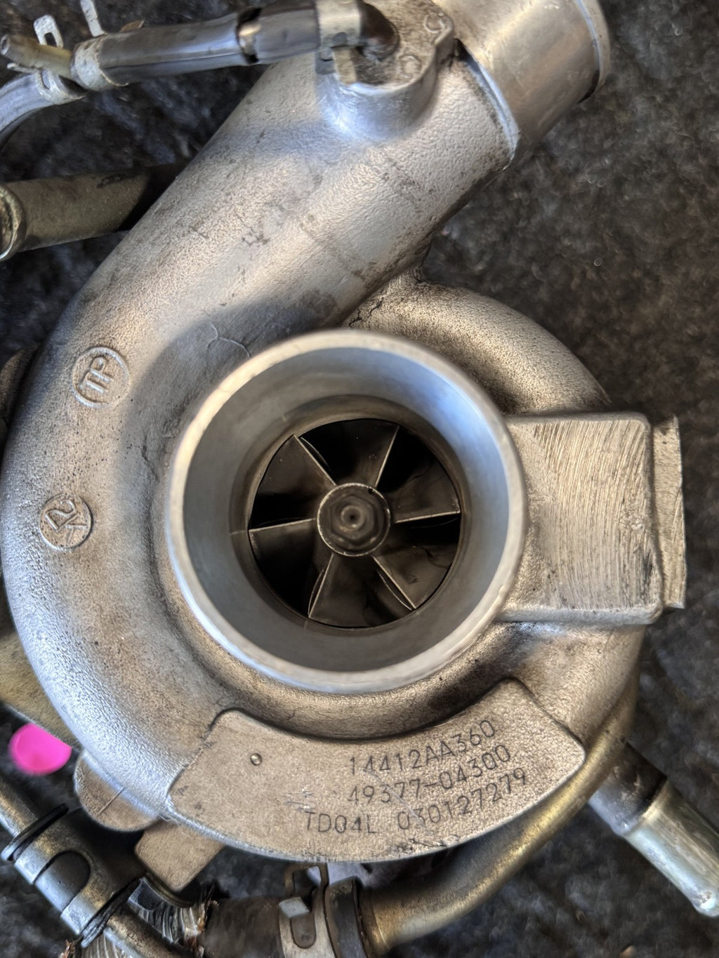 2002-2007 Subaru Impreza Forester XT 2.0L TD04 Turbo Turbocharger OEM 14412AA360 - eBay image 8