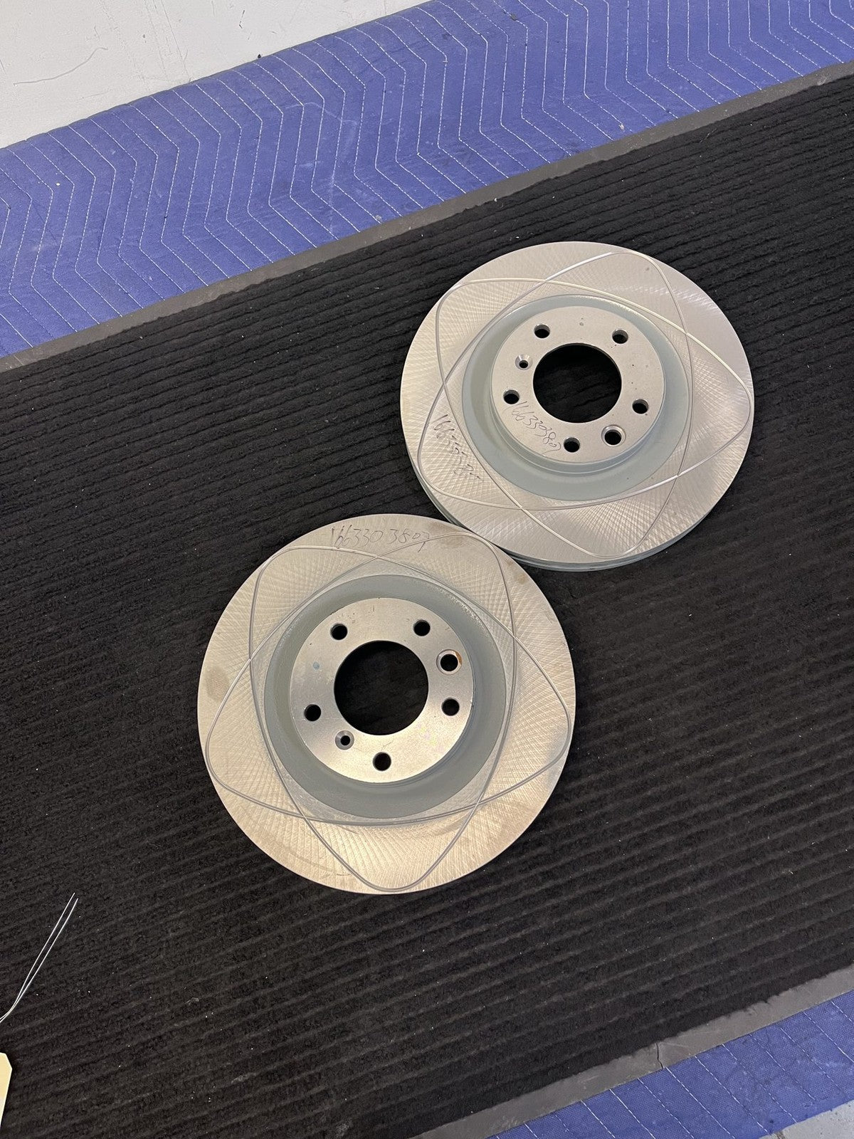 2005-2011 Mercedes-Benz G55 AMG Front Slotted Brake Rotors Pair OEM A4634210412 - eBay image 5
