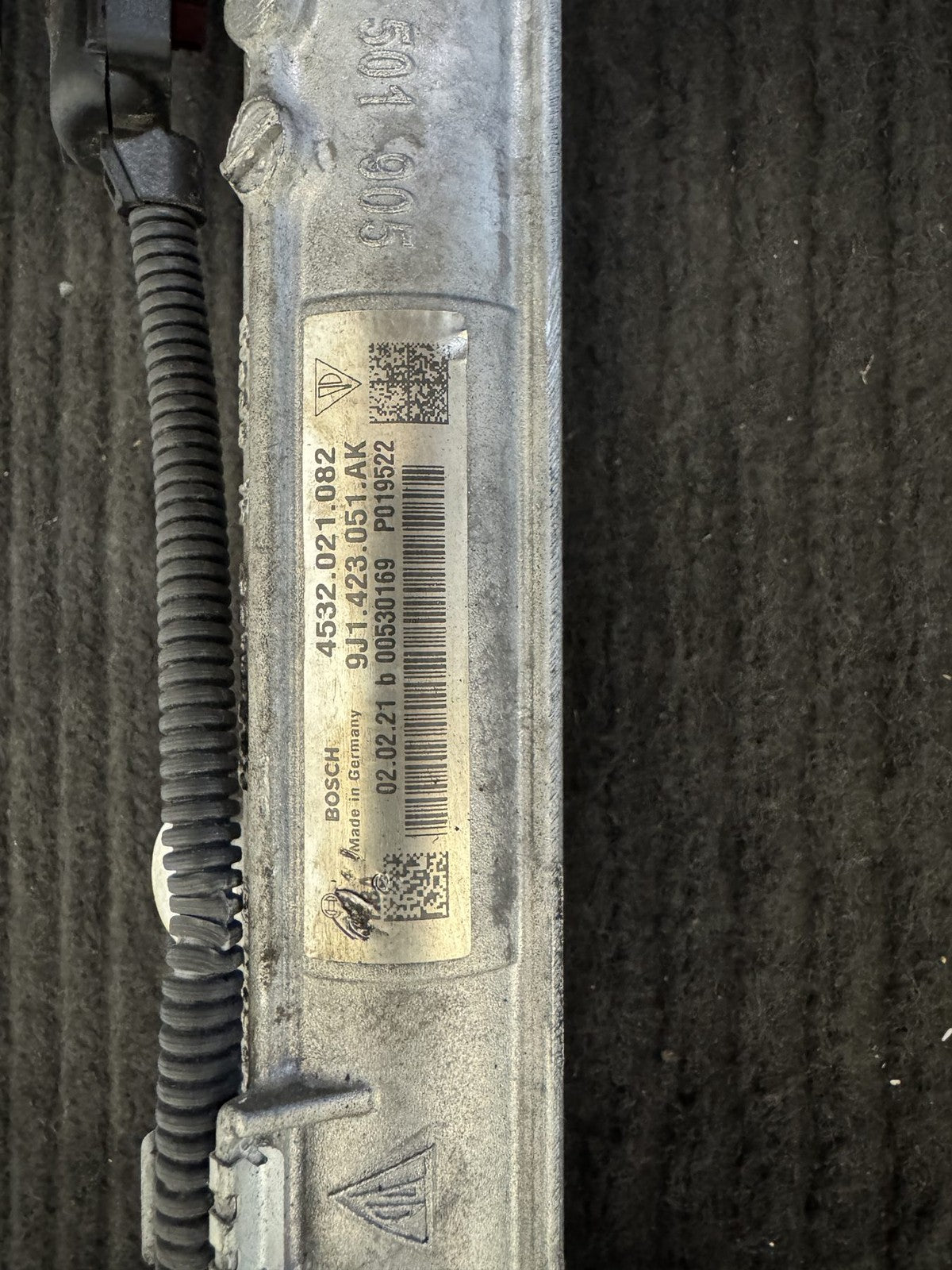 2020-2024 Porsche Taycan Audi e-tron Gt Steering Rack OEM 9J1423051AK - eBay image 3