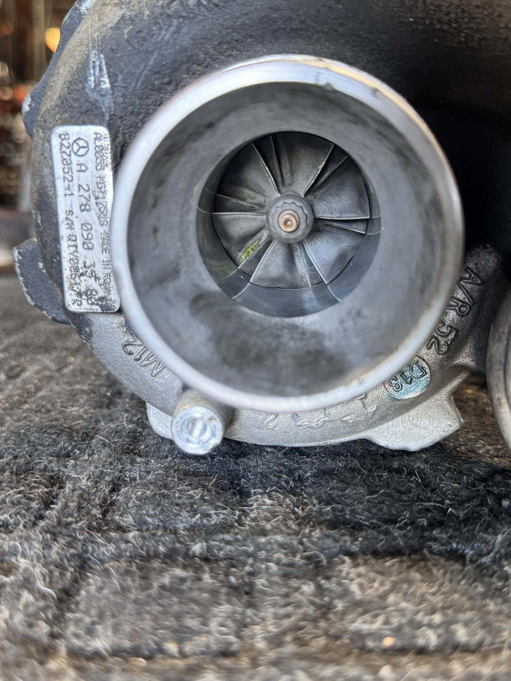 2012-2017 Mercedes W222 S550 E550 M278 V8 Left Driver Turbocharger A2780903580 - eBay image 5