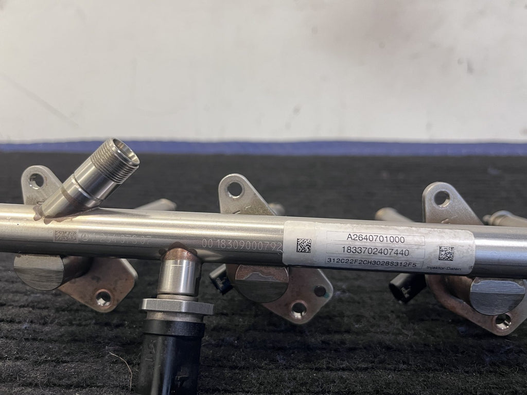 2019-2023 Mercedes-Benz C300 GLC300 E350 Fuel Rail 4 Injectors OEM A2640701000 - eBay image 2