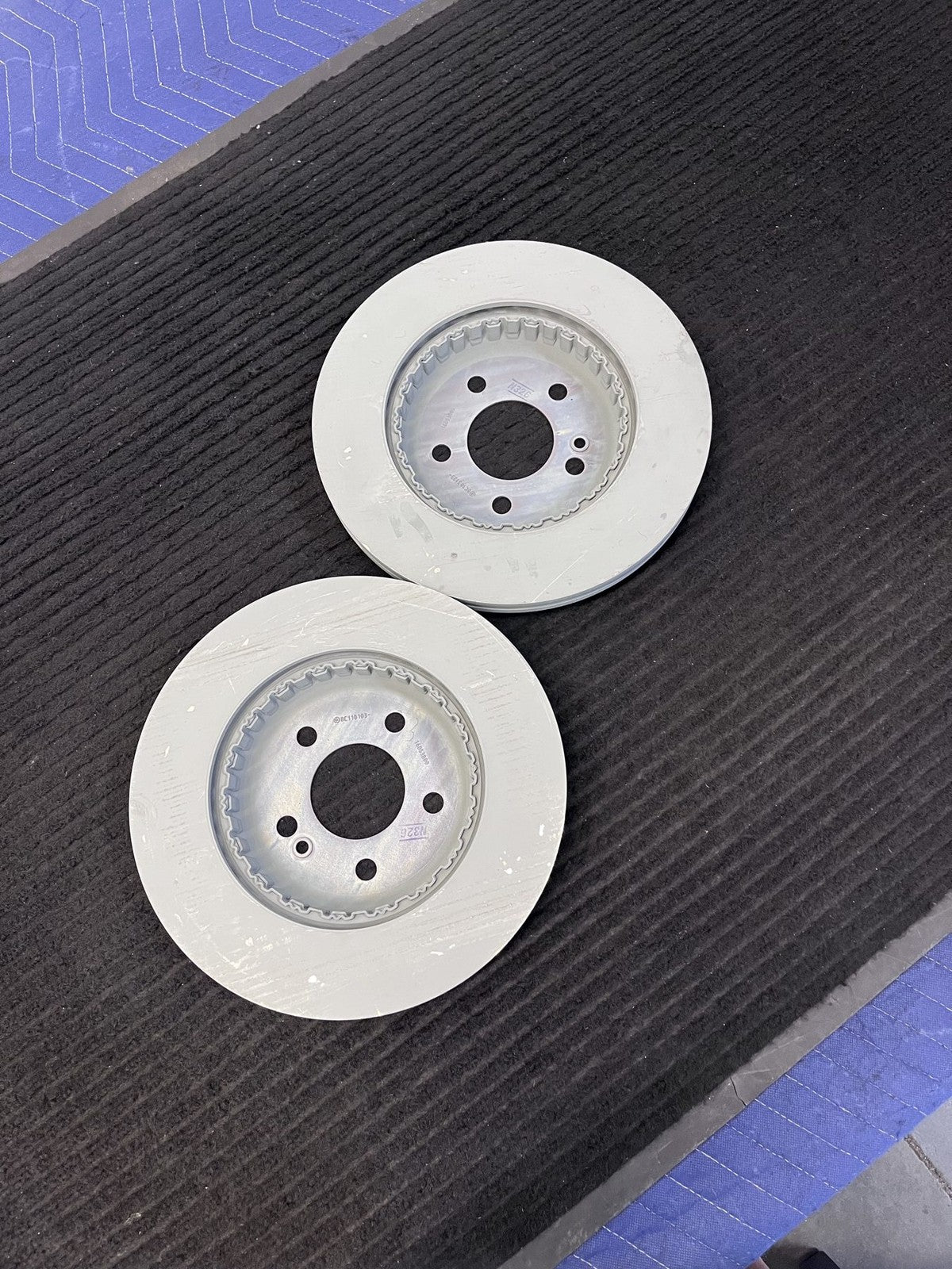 2022-2026 Mercedes-Benz C300 CLE300 E350 E450 Rear Brake Rotors Pair OEM A2064230900 - eBay image 3
