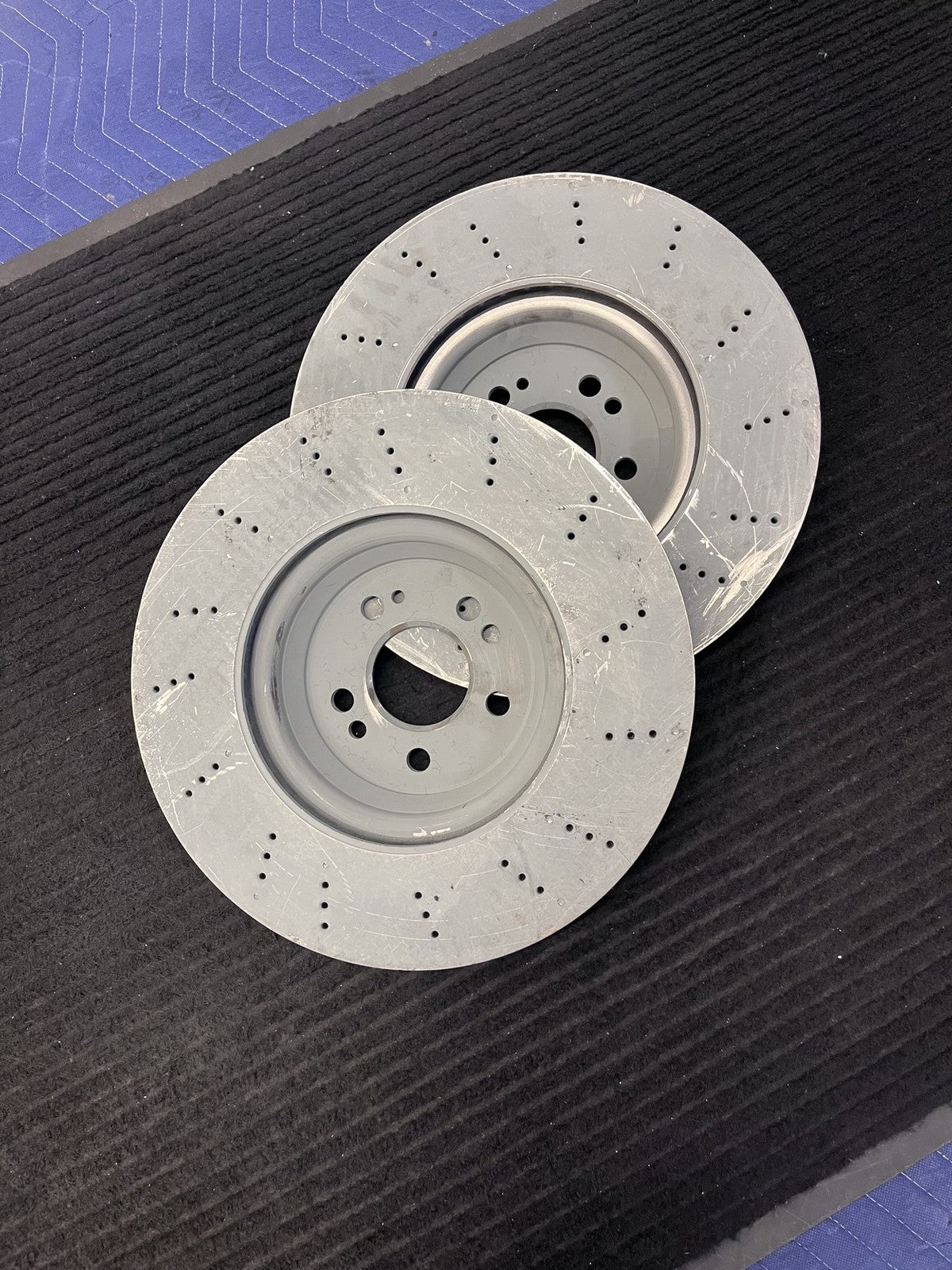 2020-2023 Mercedes-Benz GLE350 Front Drilled Brake Rotors Pair OEM A1674210801 - eBay image 4