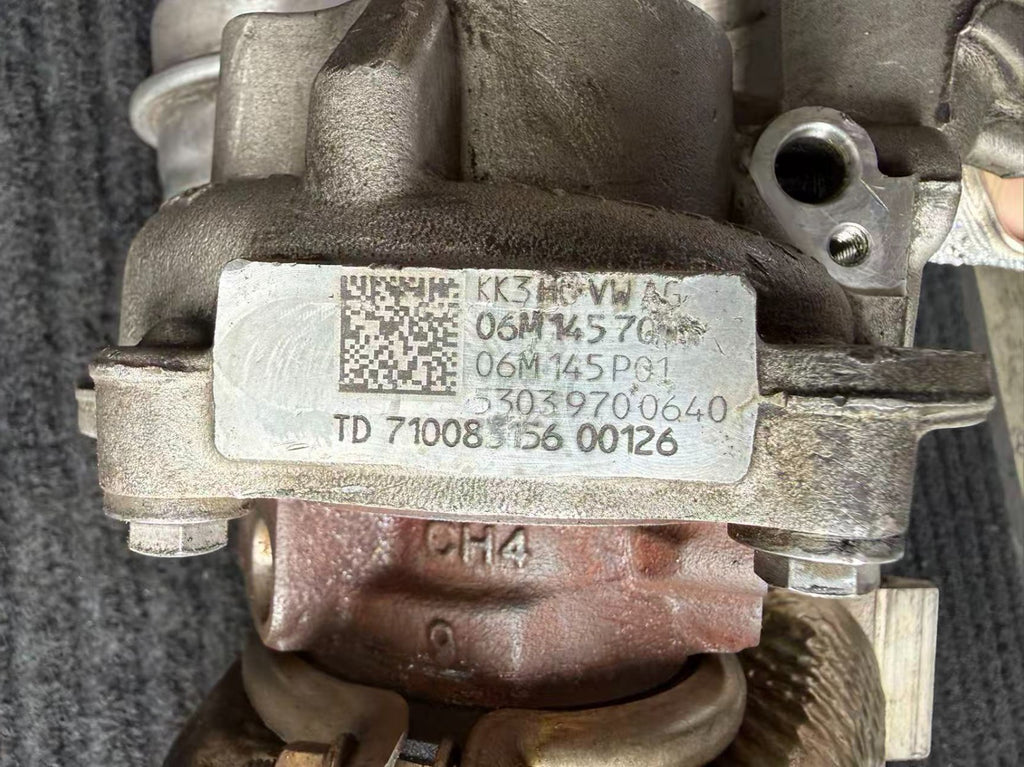 Porsche Macan GTS 95B 2.9L Turbocharger Turbo Assembly OEM 06M145701T - eBay image 11