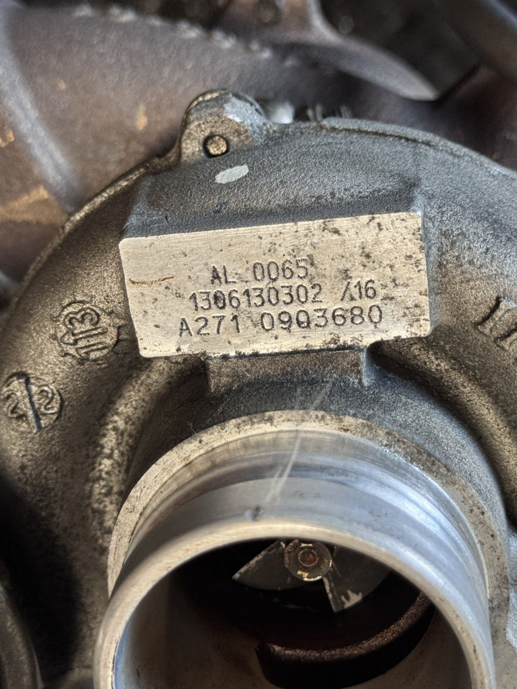 2012-2015Mercedes W204 C250 SLK250M271 1.8L Turbocharger Turbine OEM A2710903680 - eBay image 8