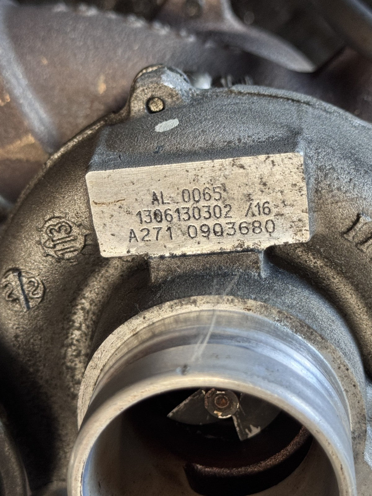 2012-2015Mercedes W204 C250 SLK250M271 1.8L Turbocharger Turbine OEM A2710903680 - eBay image 8