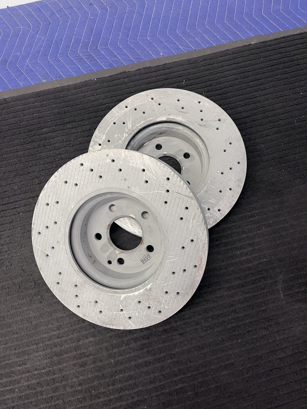 2008-2017 Mercedes-Benz C300 C350 E250 E350 E400 Front Rotors Pair OEM A0004213012 - eBay image 3