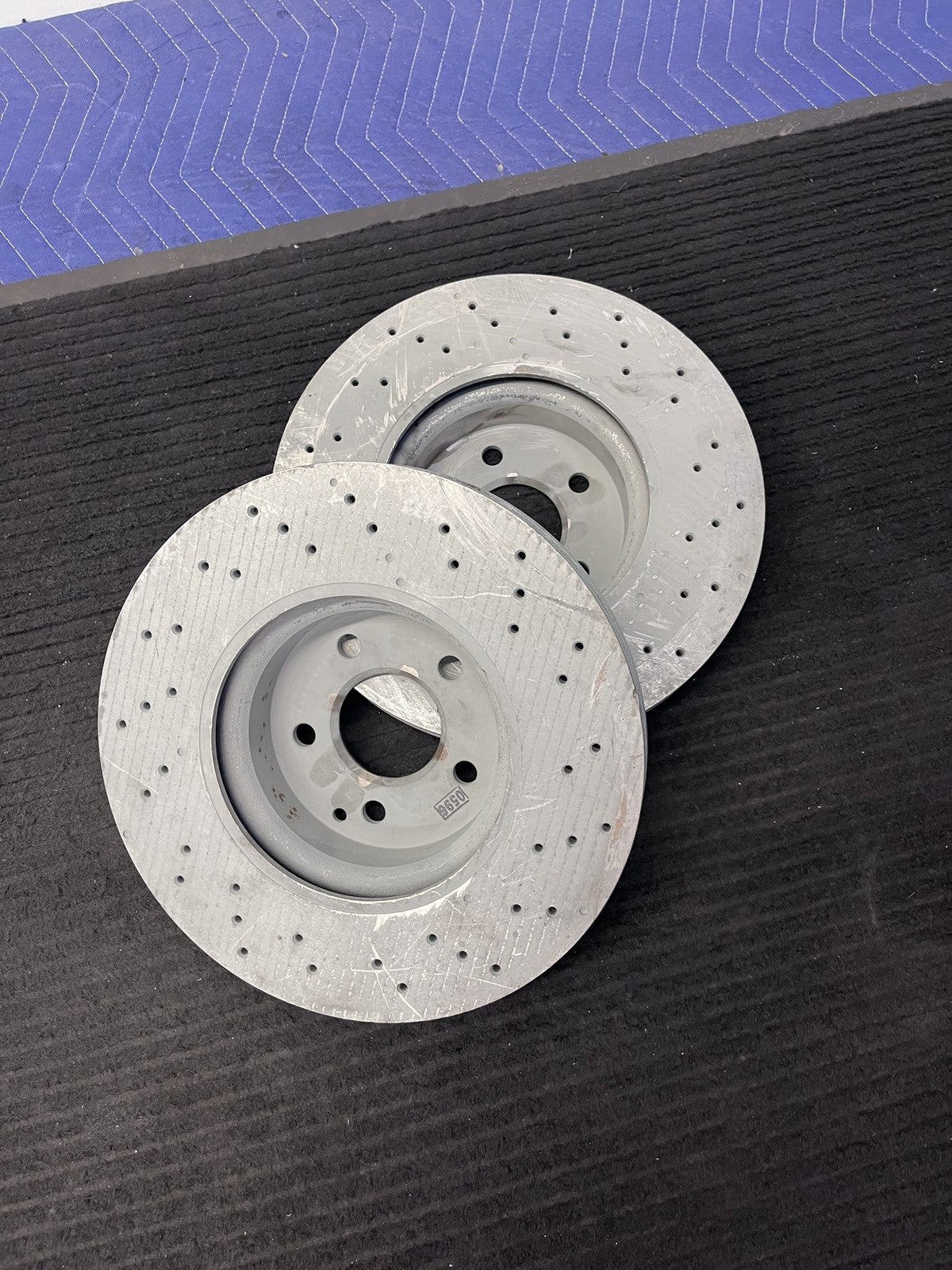 2008-2017 Mercedes-Benz C300 C350 E250 E350 E400 Front Rotors Pair OEM A0004213012 - eBay image 3
