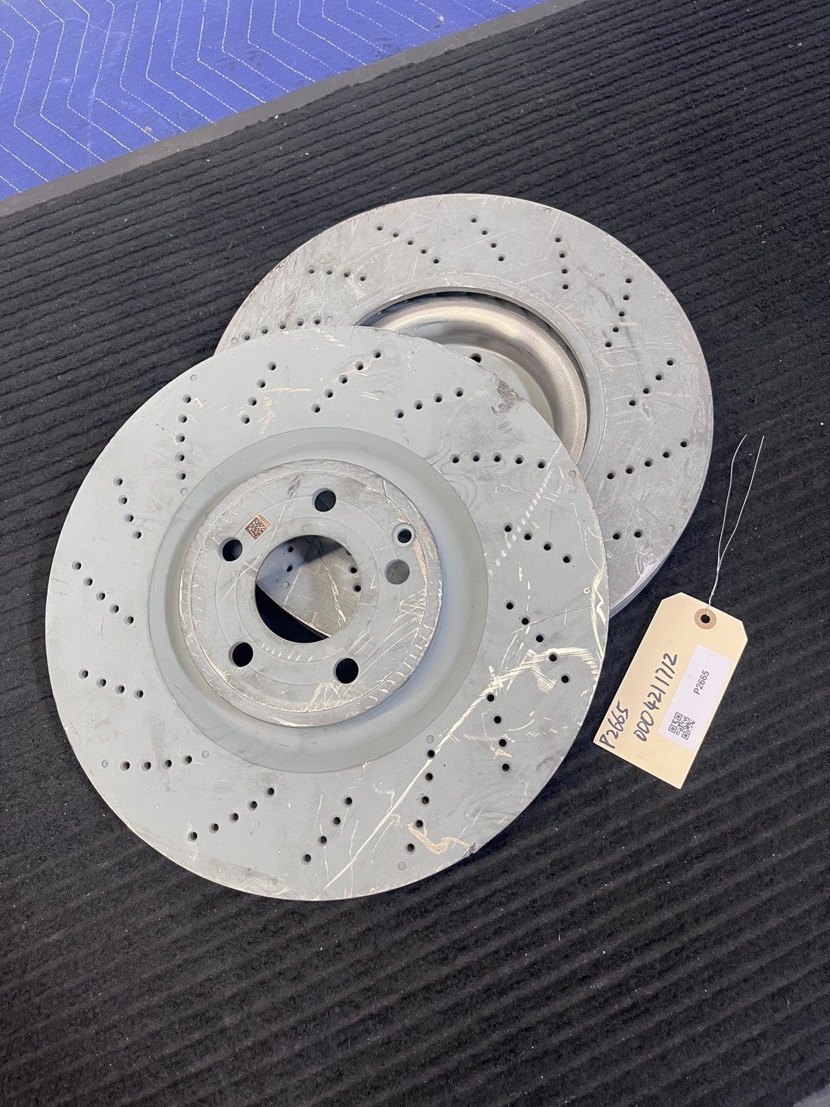 2012-2018 Mercedes-Benz CLS550 Front Brake Rotor Pair OEM A0004211712 - eBay image 1