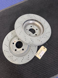 2012-2020 Mercedes-Benz SLK250 SLK350 SLC300 SLC43 Front Brake Rotors OEM A0004211612 - eBay image 1