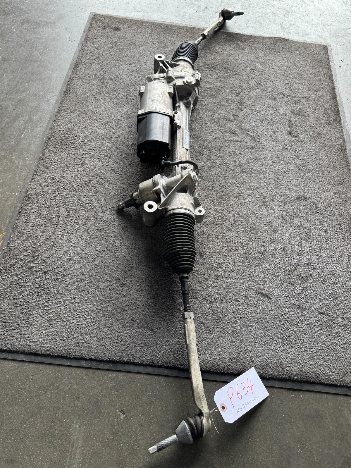 2015-2018 Mercedes W205 C300 RWD Electric Steering Rack & Pinion OEM A2054604301 - eBay image 1