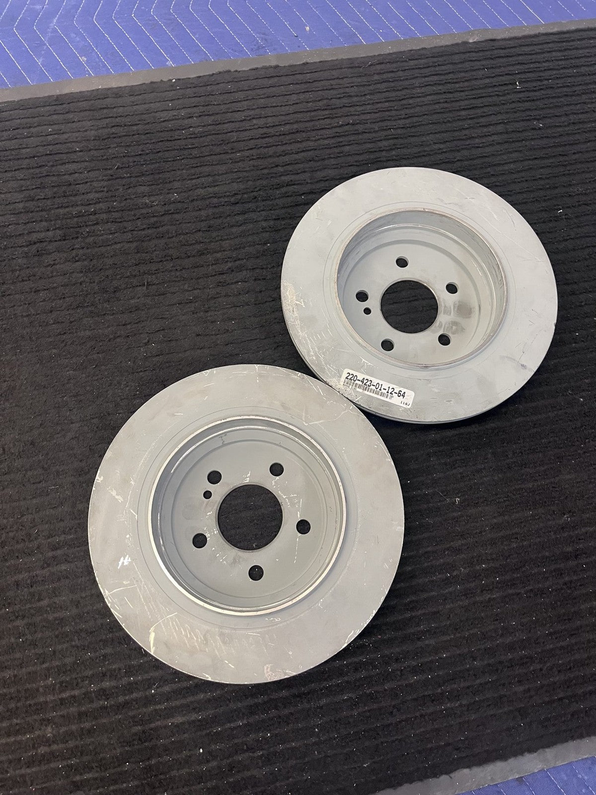 2000-2006 Mercedes-Benz S430 S500 CL500 Rear Brake Rotors Pair OEM A2204230112 - eBay image 3