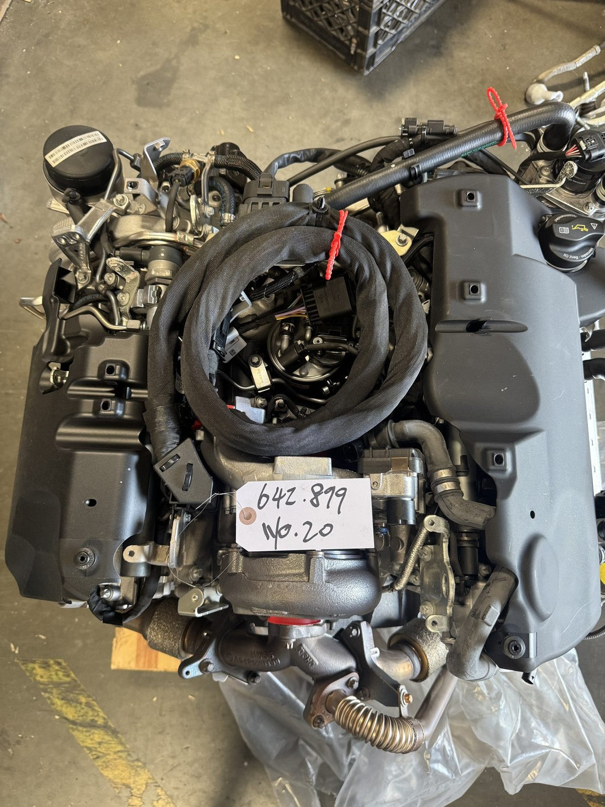 2019-2022 Mercedes-Benz Sprinter 2500 3500 3.0L Diesel Engine OEM A642010951180 - eBay image 2