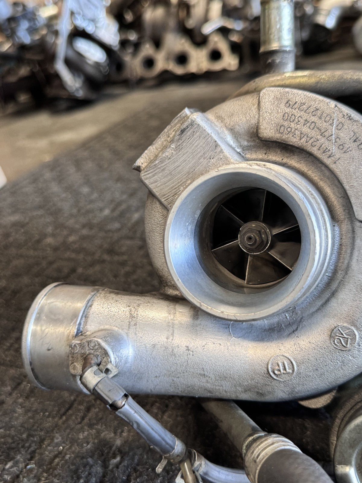 2002-2007 Subaru Impreza Forester XT 2.0L TD04 Turbo Turbocharger OEM 14412AA360 - eBay image 5