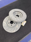 2012-2018 Mercedes-Benz CLS550 C218 Front Drilled Brake Rotors Pair OEM A0004211712 - eBay image 1