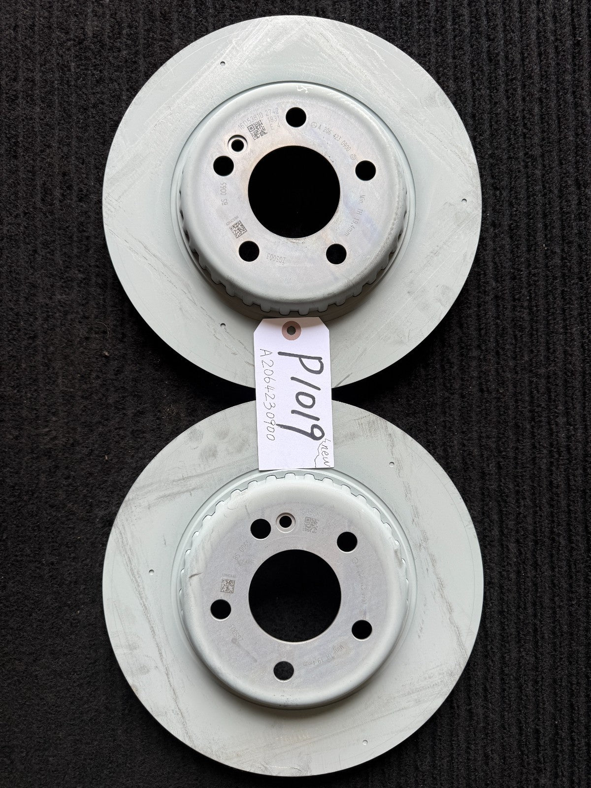 ercedes-Benz C-Class W206 Rear Right Brake Disc OEM A2064230900 31692979 - eBay image 1