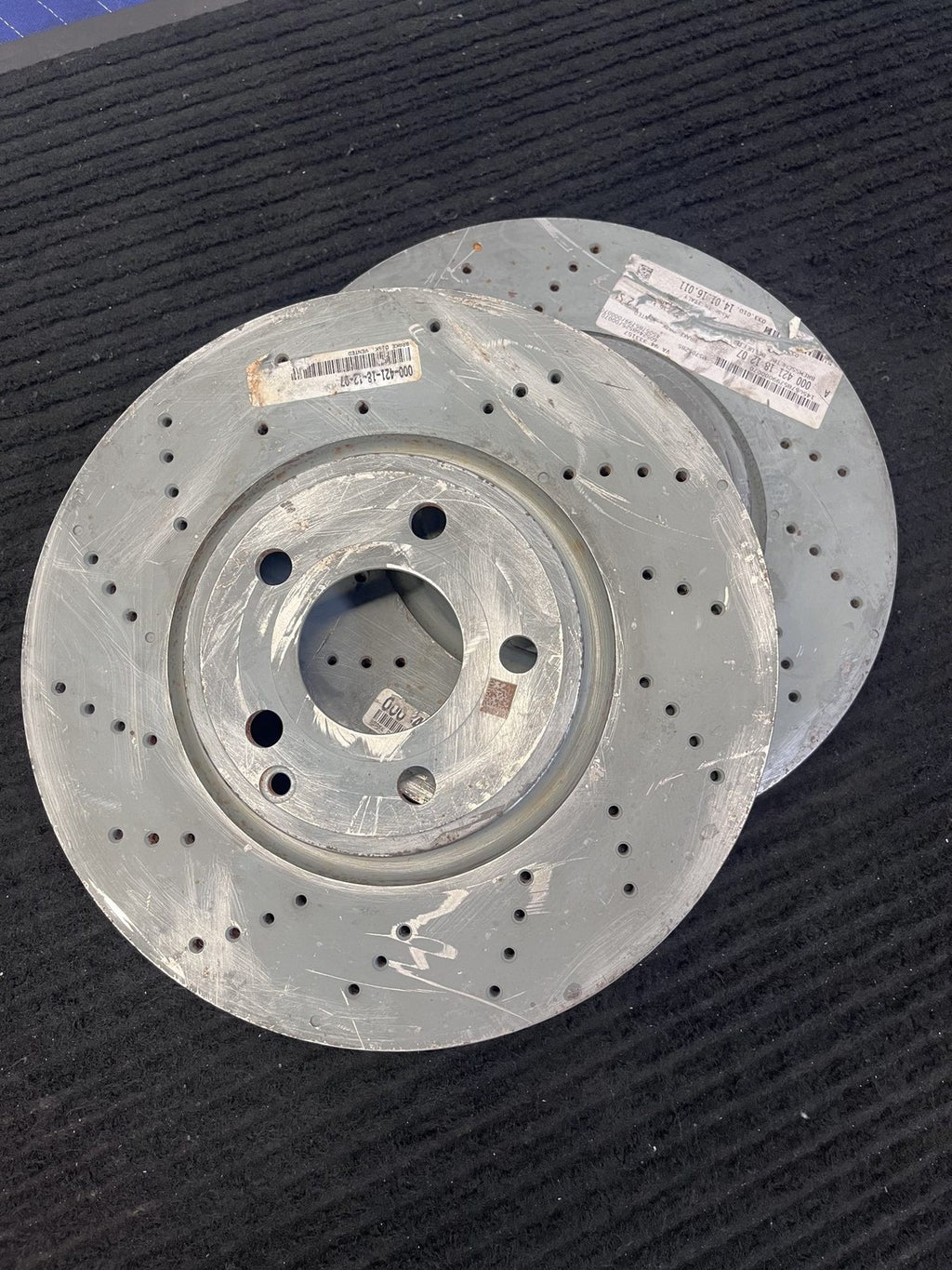 2015-2017 Mercedes-Benz CLS400 Front Brake Rotor Pair OEM A0004211812 - eBay image 5
