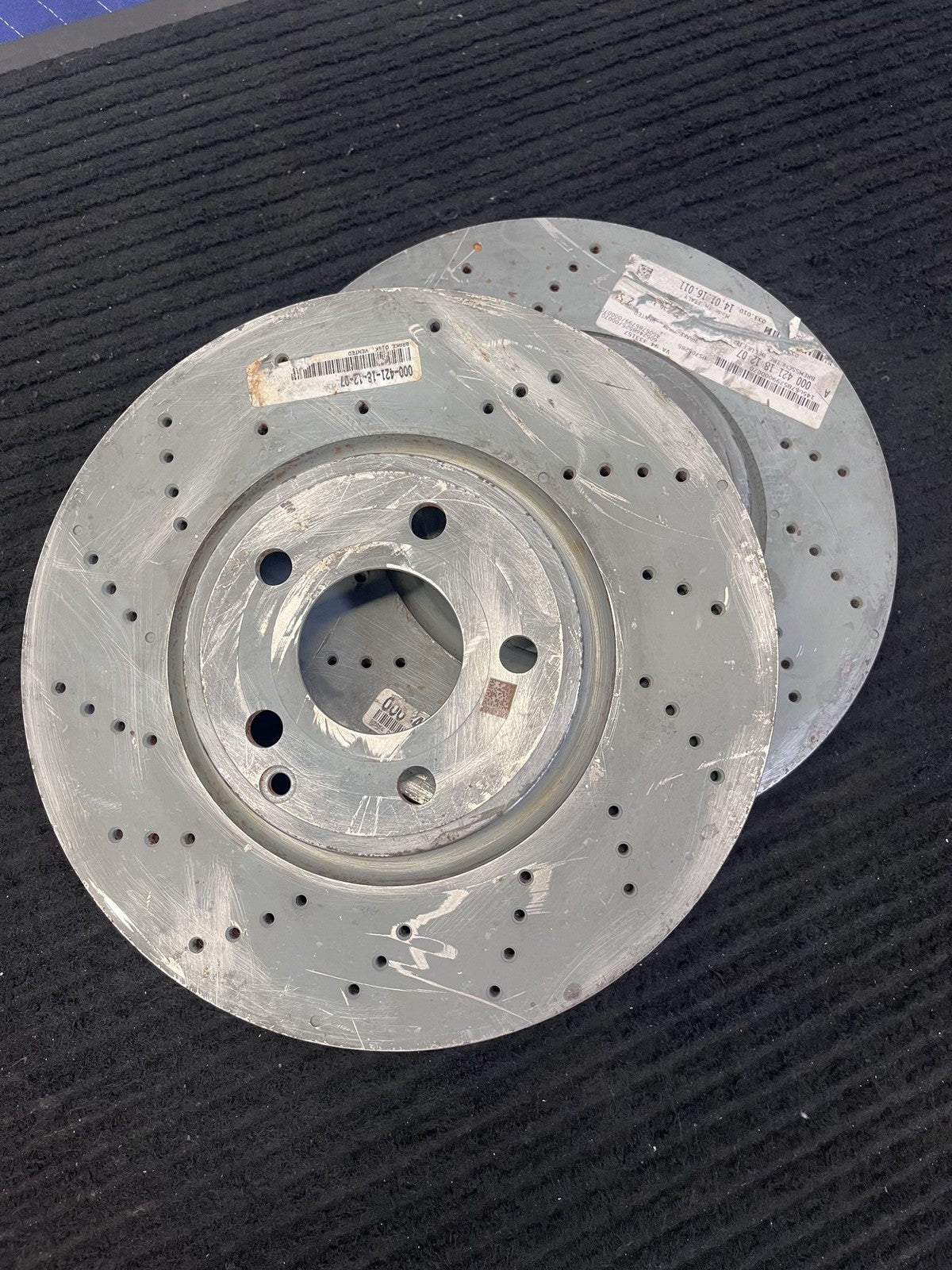2015-2017 Mercedes-Benz CLS400 Front Brake Rotor Pair OEM A0004211812 - eBay image 5