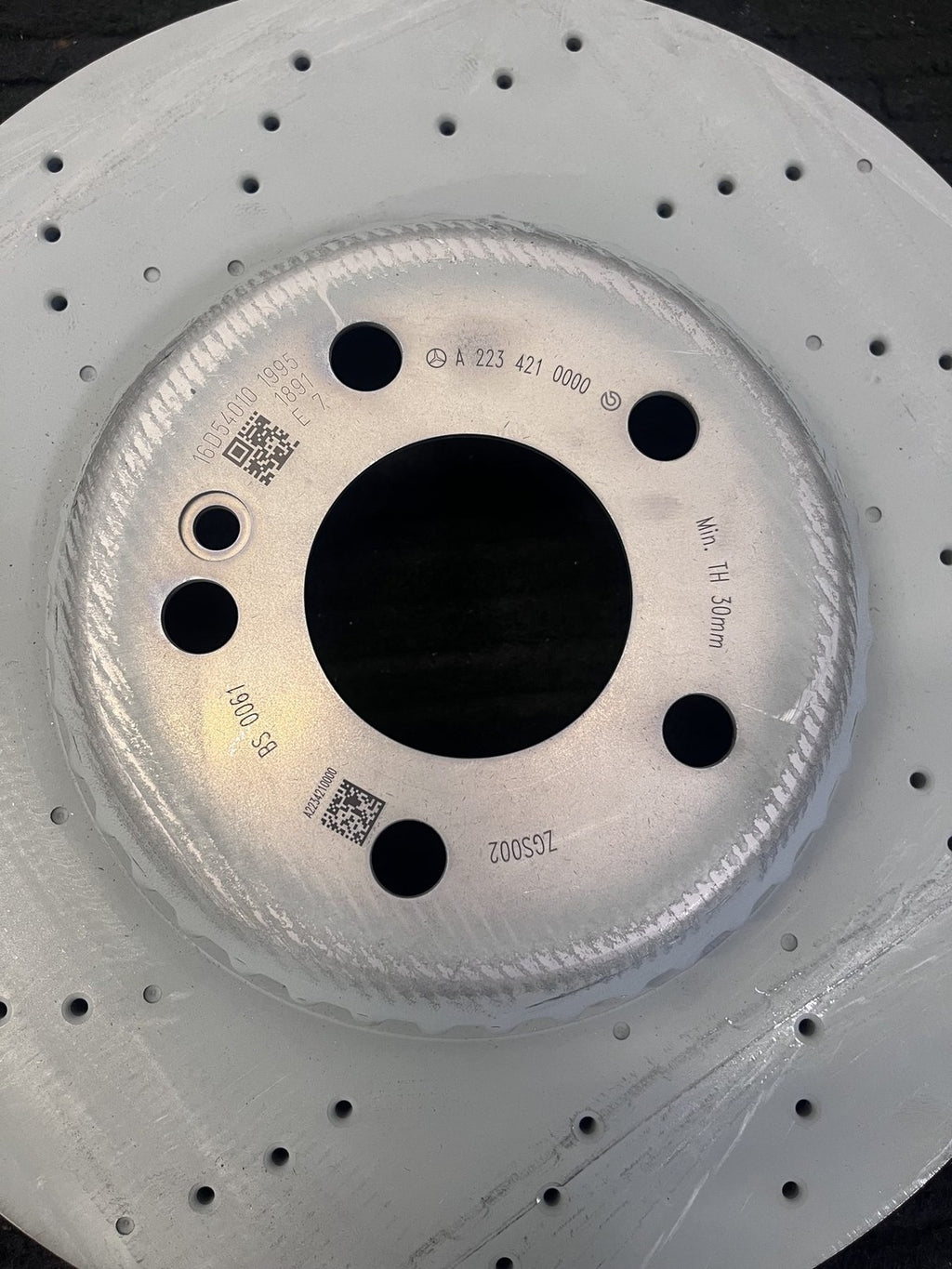 2022-26 C300 2023-26 C43 2024-26 CLE300 Front Rotor Pair OEM A2234210000 - eBay image 6