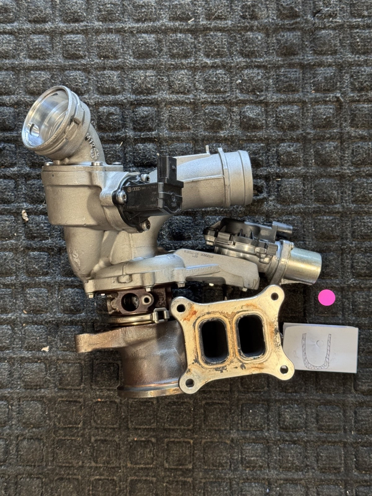 2015-2018 Volkswagen Jetta 1.8T Turbocharger w/ Exhaust Manifold OEM 06K145721D - eBay image 1