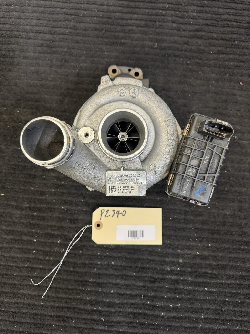2007-2022 Mercedes-Benz E Gl Ml R Sprinter 3.0L Diesel Turbo OEM A6420908580 - eBay image 1