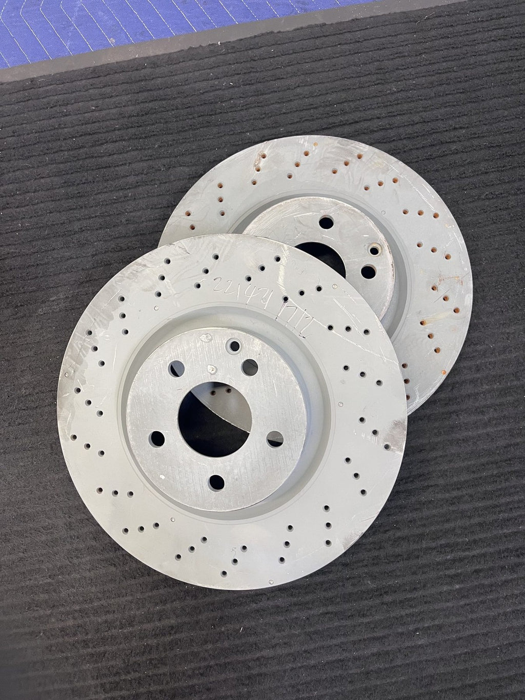 2007-2014 Mercedes-Benz CL550 S400 S550 Front Brake Rotor Pair OEM A2214211712 - eBay image 5