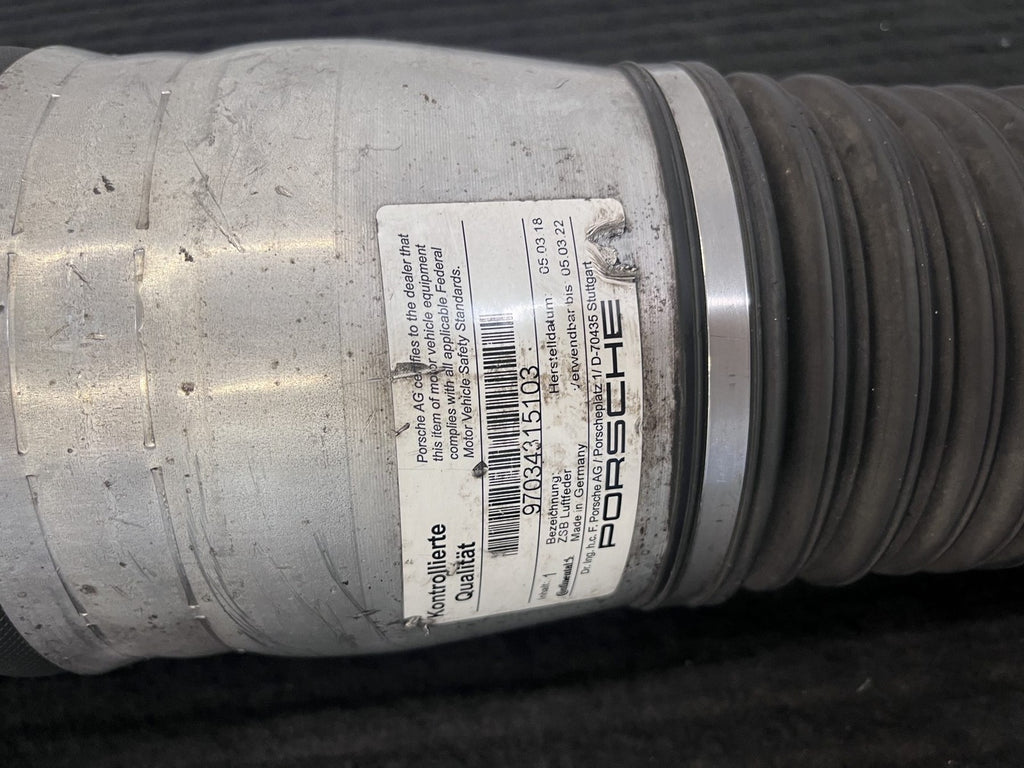 2010-2013 Porsche Panamera 970 Front Left Air Suspension Strut OEM 97034315103 - eBay image 3