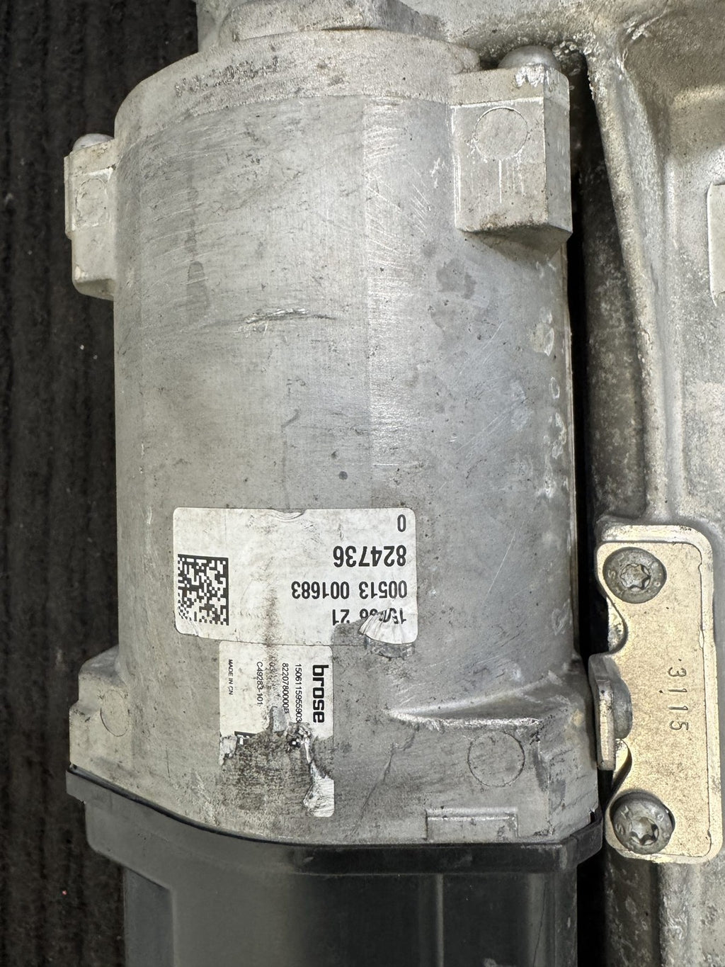 2015-2018 Mercedes-Benz C300 W205 RWD Electric Steering Rack Pinion OEM A2054609300 - eBay image 5