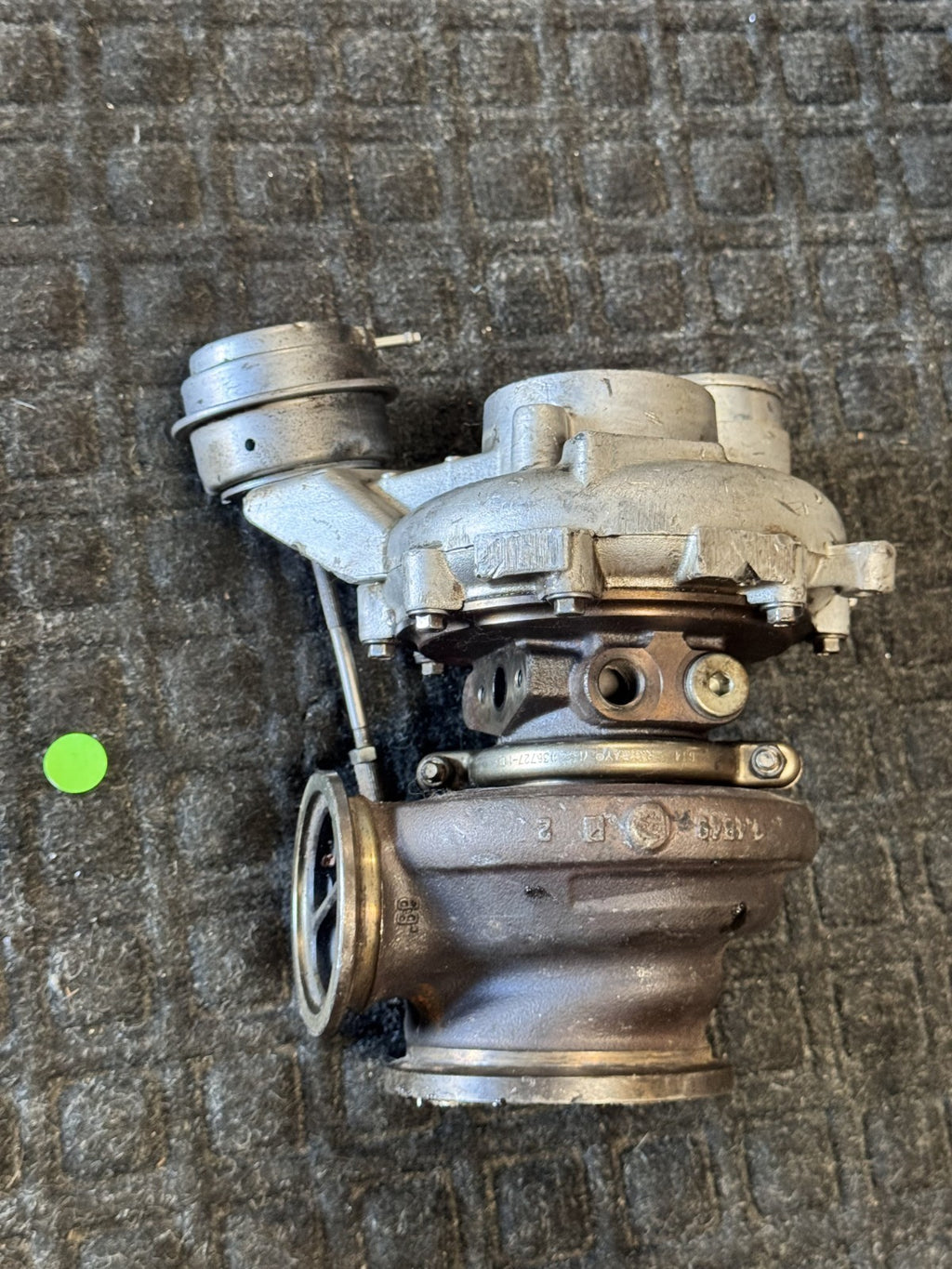 BMW E70 X5M X6M 2010 2011 2012 2013 Garrett Turbo Turbocharger OEM 7589086 - eBay image 4