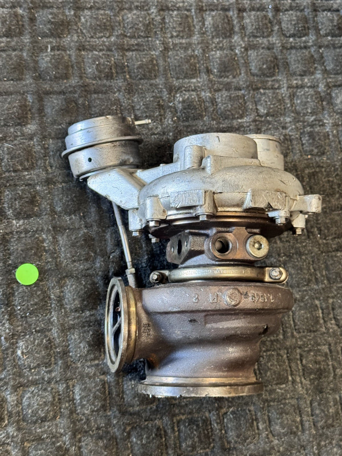 BMW E70 X5M X6M 2010 2011 2012 2013 Garrett Turbo Turbocharger OEM 7589086 - eBay image 4