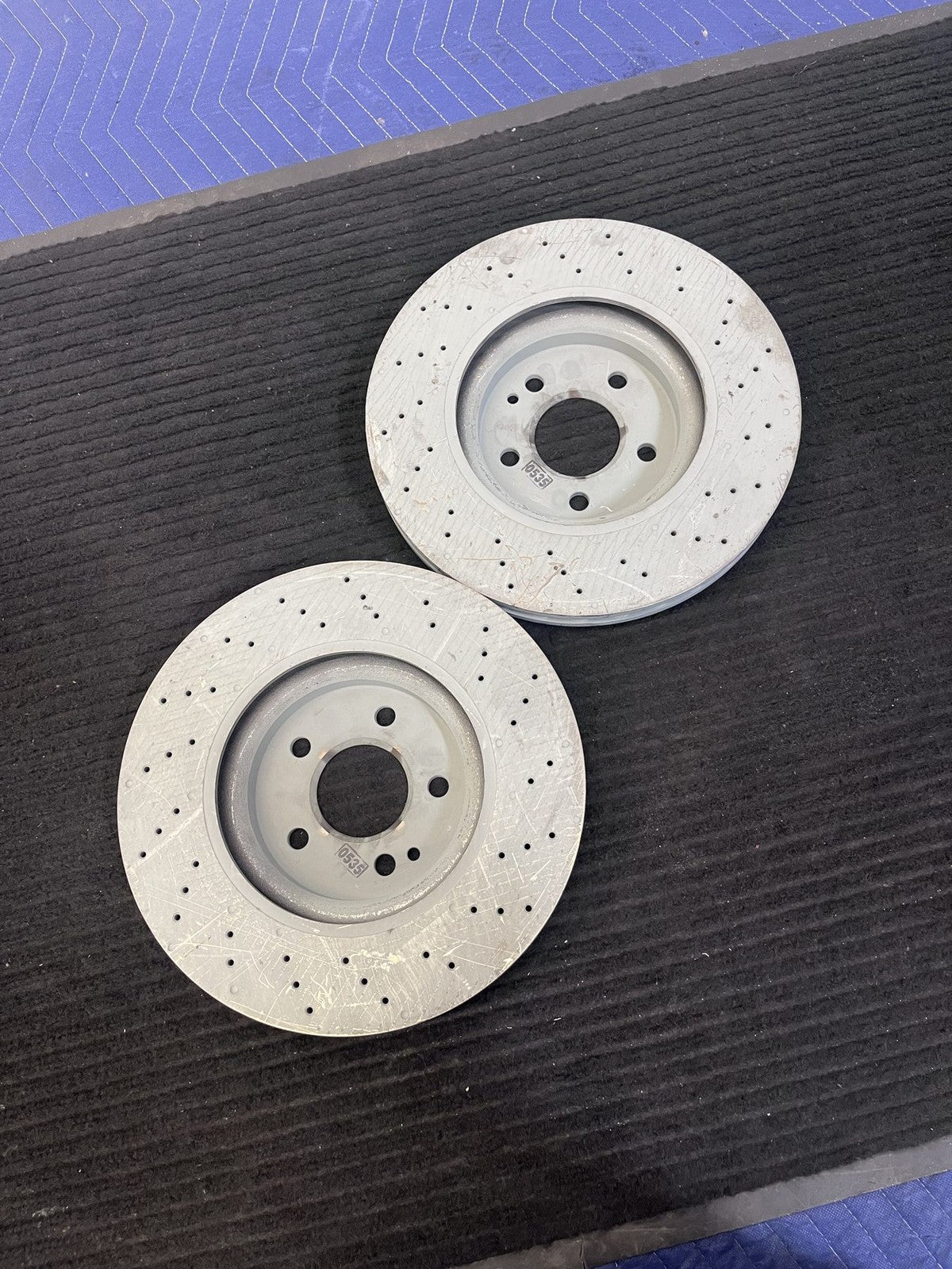 2014-20 Mercedes-Benz CLA250 GLA250 Front Brake Rotor Pair OEM A246421271290 - eBay image 4