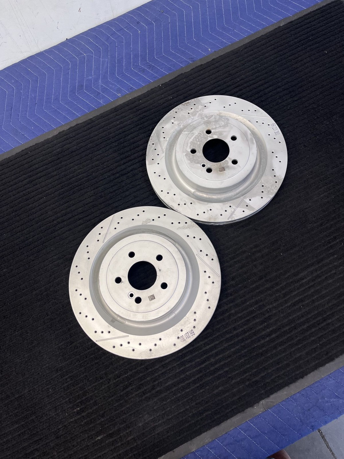 2013-2023 Mercedes-Benz C63 SL63 SL65 AMG Gt Rear Rotors Pair OEM A2314230212 - eBay image 5
