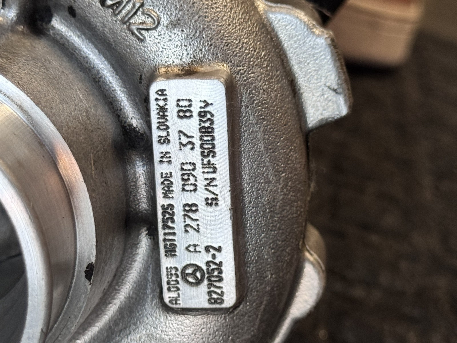 2012-2017 Mercedes S550 E550 M278 V8 Right Passenger Turbocharger A2780903780 - eBay image 8