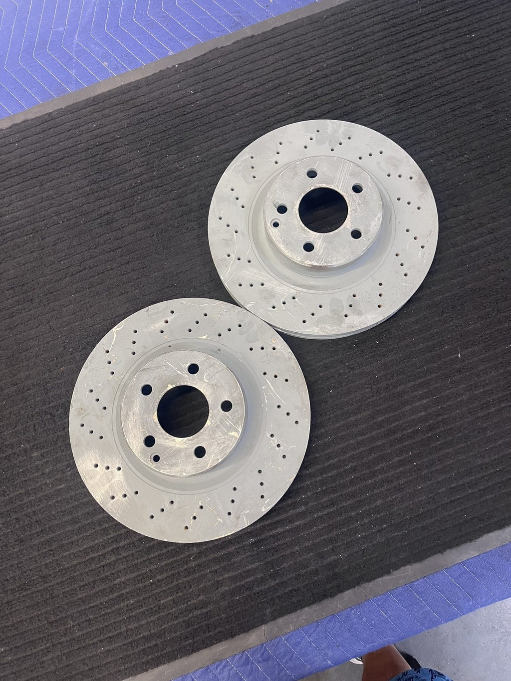 2000-06 Mercedes-Benz CL500 2000-02 S430 S500 Front Brake Rotor Pair OEM A2204212512 - eBay image 2