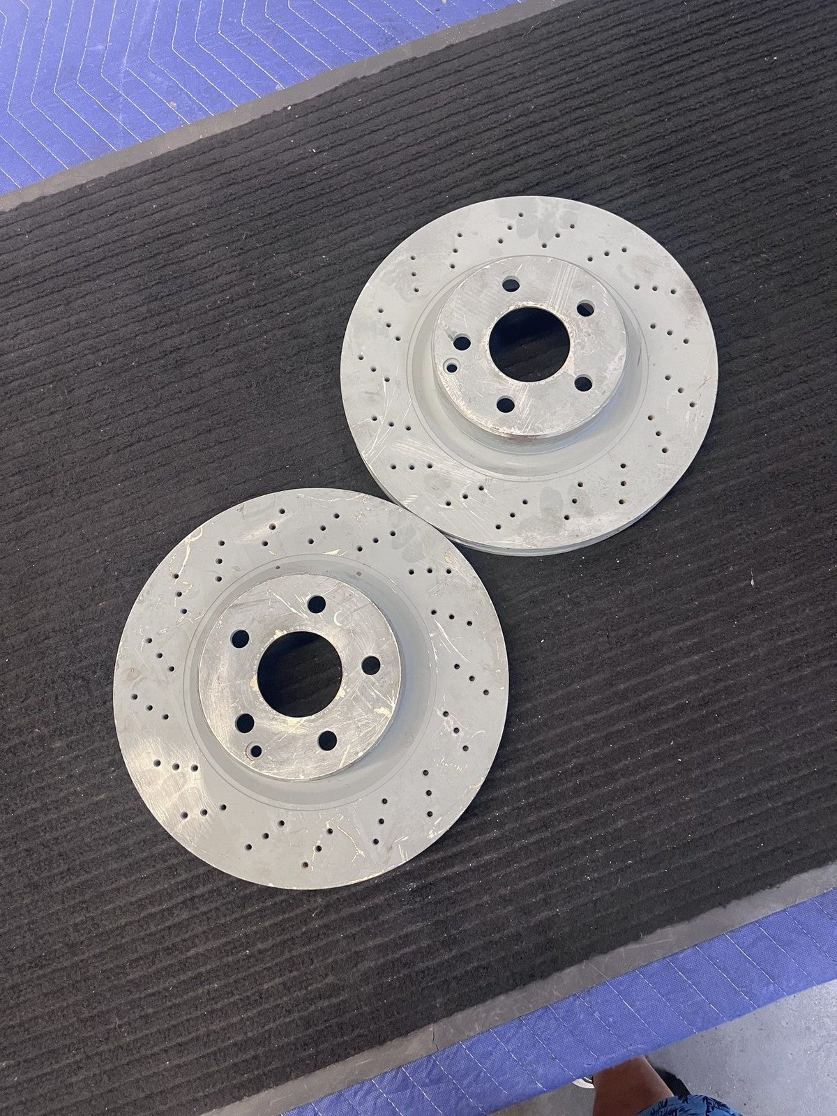 2000-06 Mercedes-Benz CL500 2000-02 S430 S500 Front Brake Rotor Pair OEM A2204212512 - eBay image 2