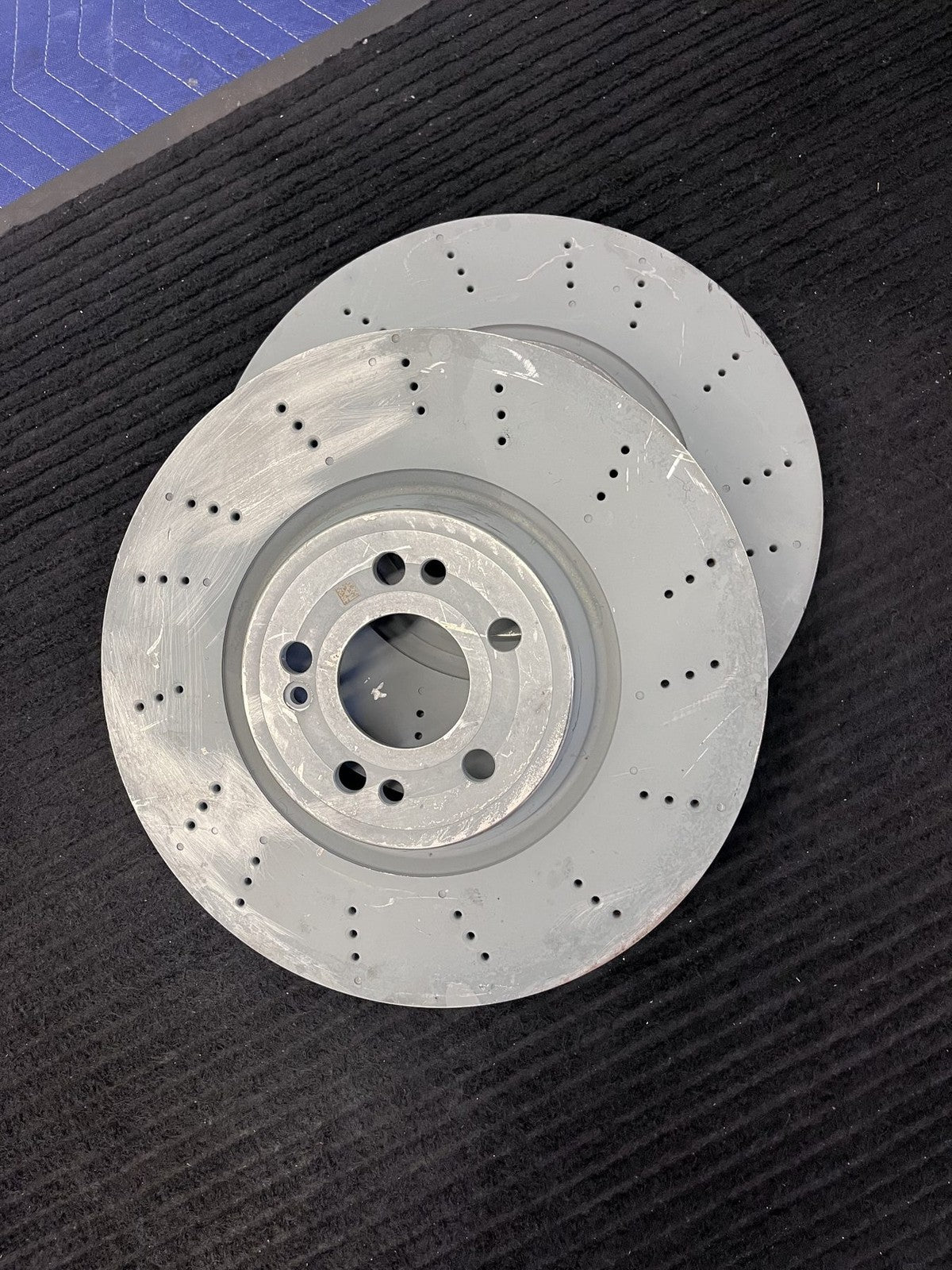 2020-2023 Mercedes-Benz GLE350 Front Drilled Brake Rotors Pair OEM A1674210801 - eBay image 6